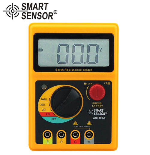 ?，?AR4105A 接地電阻測(cè)試儀 電壓測(cè)量?jī)x 數(shù)字顯示電阻測(cè)量?jī)x